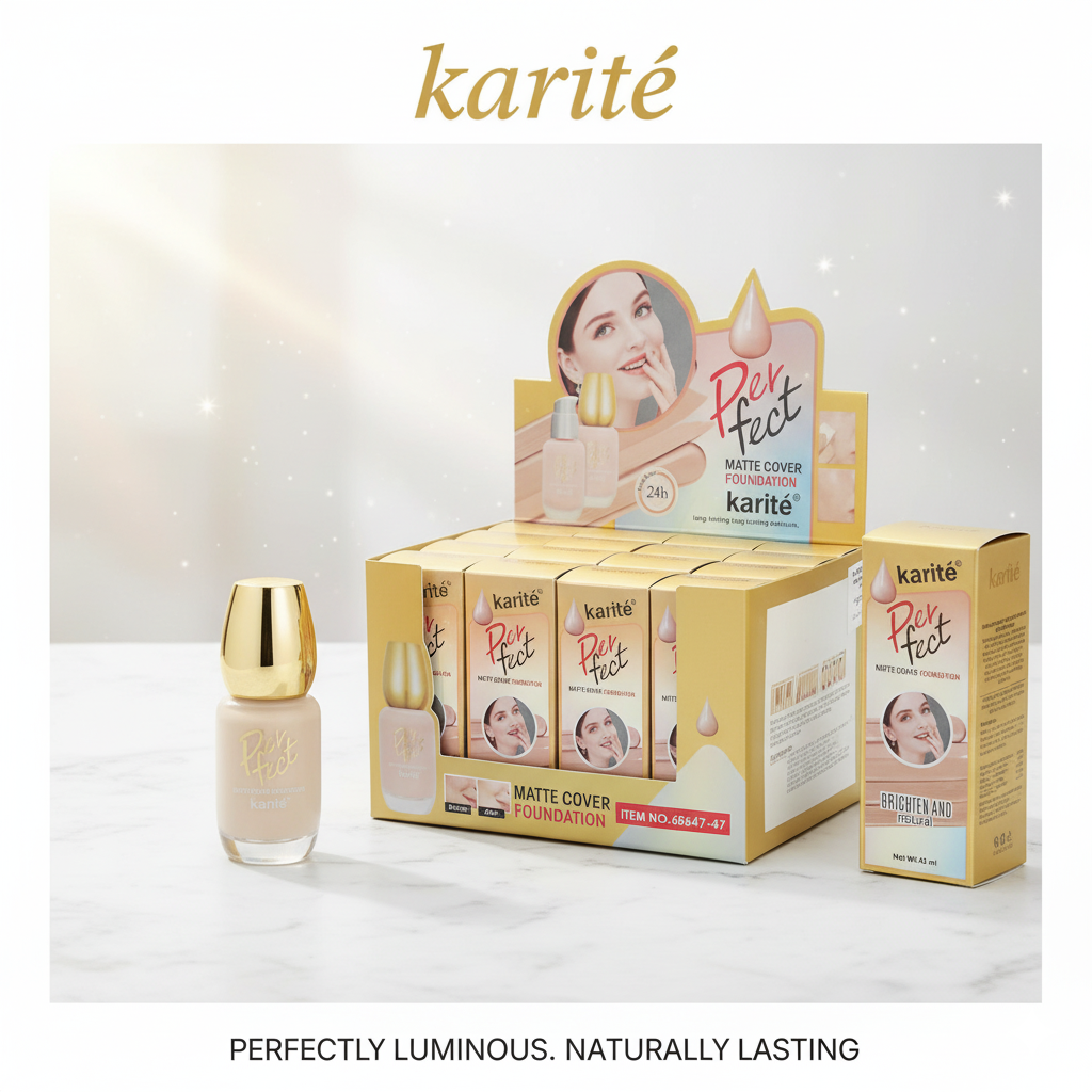 Karite Long Lasting Matte Full Coverage Foundation