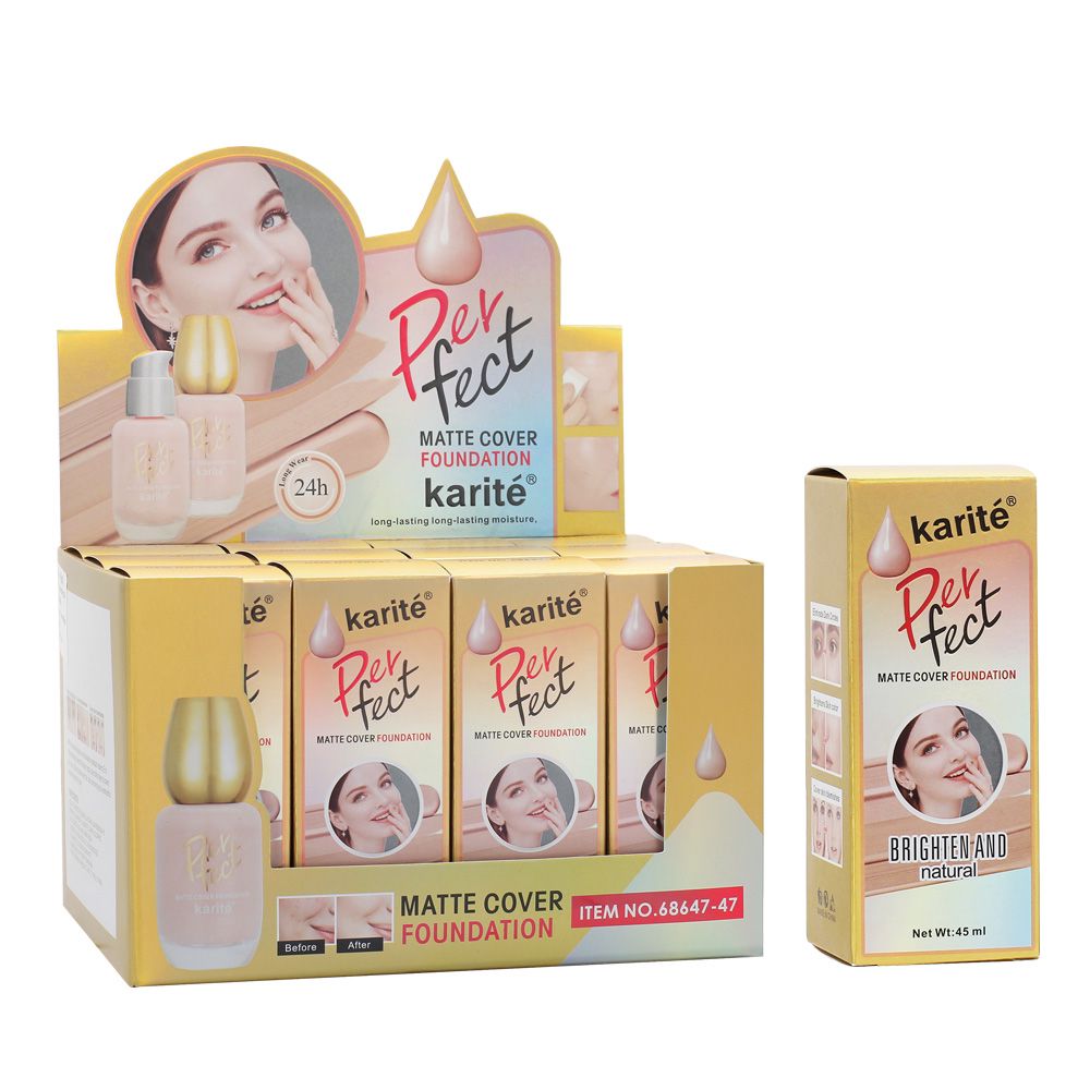 Karite Long Lasting Matte Full Coverage Foundation